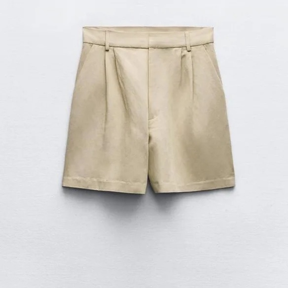 Zara Pleated Shorts